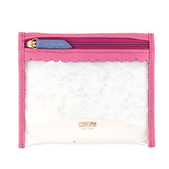 Necessaire Necessaire Fabi Mini Rosa Orquídea com Sky Pronta Entrega