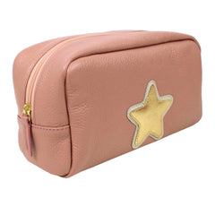 Necessaire G Estrela em Couro Personalizada