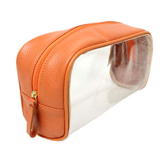 Necessaire Betina G Tangerina Liso Pronta Entrega