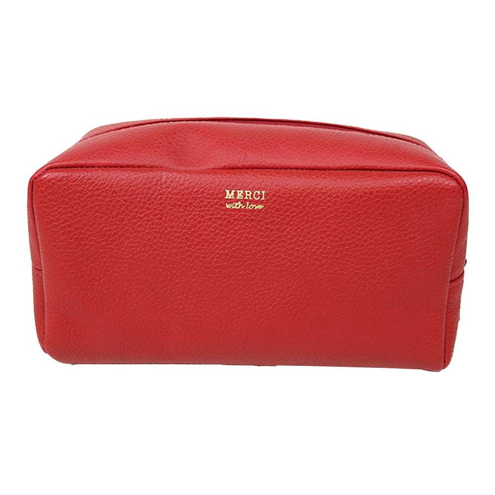 Necessaire G Little Rabbit Vermelho Liso Pronta Entrega