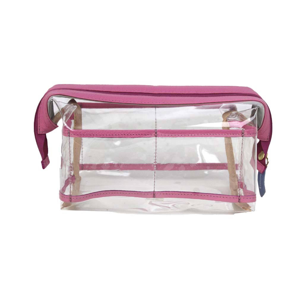 Necessaire Jasmin M Rosa Orquídea com Sky Pronta Entrega