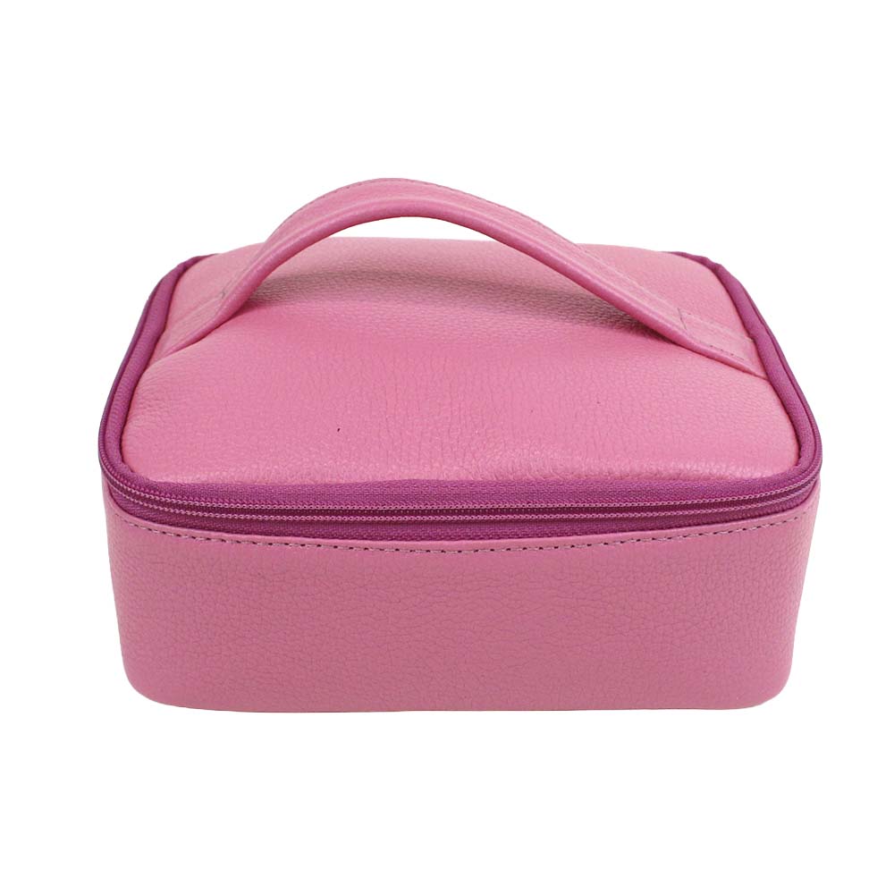 Necessaire Jhude M em Vinil e Couro Personalizada