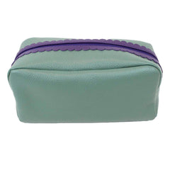 Necessaire Julie Babado G Jade com Purple Pronta Entrega