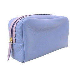 Necessaire Julie Babado M Sky com Lilás Liso Pronta Entrega