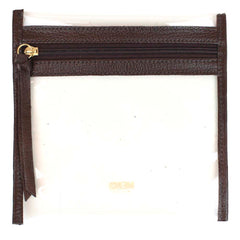 Necessaire Necessaire Kate em Vinil e Couro Personalizado