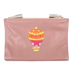 Necessaire Limpo/Usado Balão Sarah em Couro Personalizada
