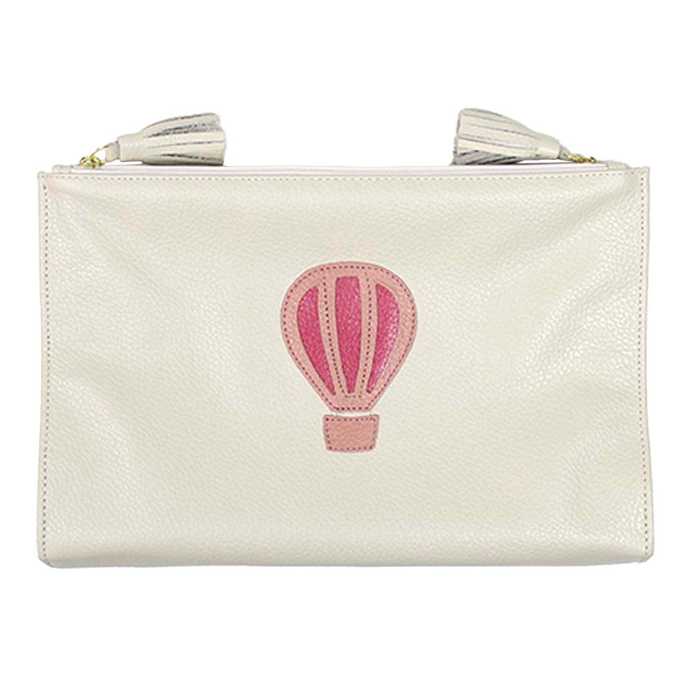 Necessaire Limpo/Usado Little Ballon em Couro Personalizada