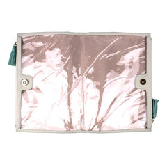 Necessaire Limpo/Usado Cogumelo em Couro Personalizada