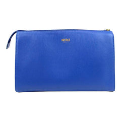 Necessaire Louise G Azul Cobalto Pronta Entrega