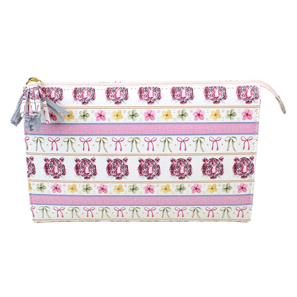 Necessaire Louise G Estampa Índia Pronta Entrega