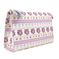 Necessaire Louise G Estampa Índia Pronta Entrega