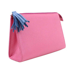 Necessaire Louise M Rosa Orquídea com Sky Pronta Entrega