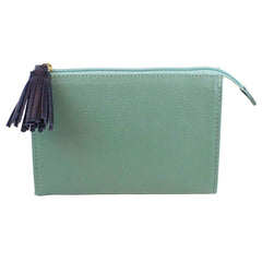 Necessaire Louise P Jade com Marinho Pronta Entrega