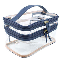 Necessaire Make Dupla Crystal Oceano Pronta Entrega