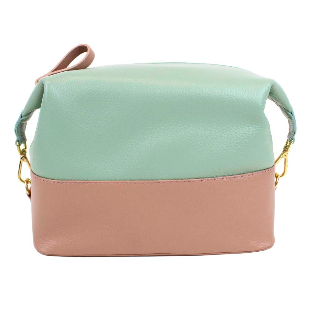 Necessaire Make Up Algodão Doce Liso com Menta Liso Pronta Entrega