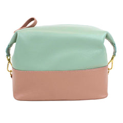 Necessaire Make Up Algodão Doce Liso com Menta Liso Pronta Entrega