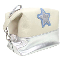Necessaire Make Up Estrela em Couro Personalizada