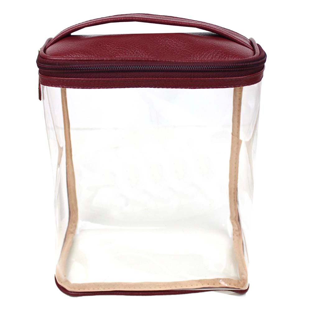 Necessaire Mami Burgundy Liso Pronta Entrega
