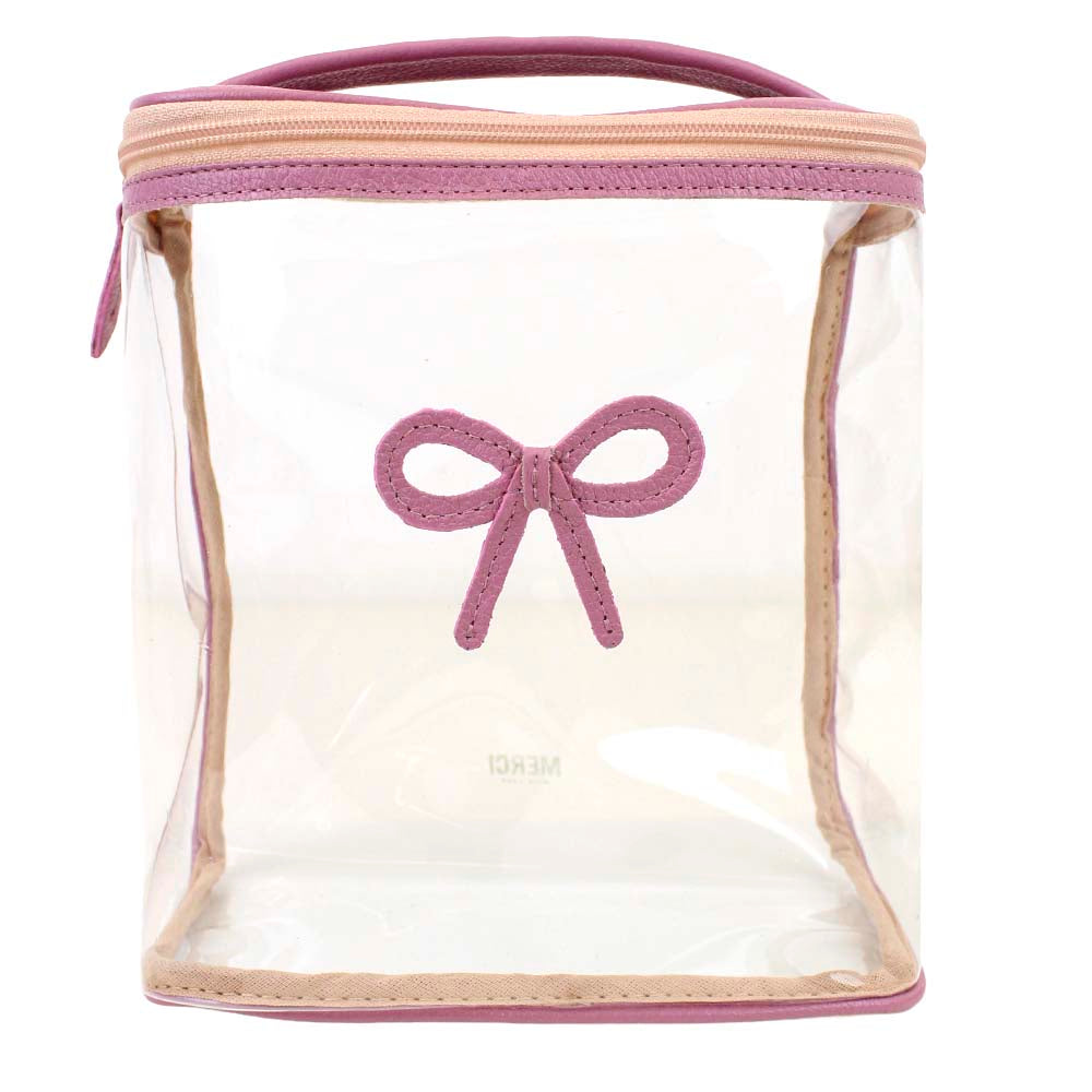 Necessaire Mami Laço Rococó Rosa Blush Pronta Entrega