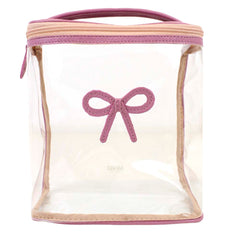 Necessaire Mami Laço Rococó Rosa Blush Pronta Entrega