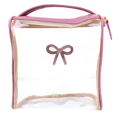 Necessaire Mami Laço Rococó Rosa Blush Pronta Entrega