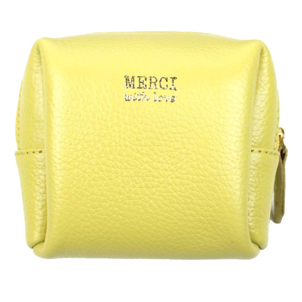 Necessaire Mami Mini Laço Rococó Lima Liso com Purple Pronta Entrega