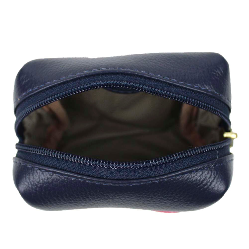 Necessaire Mami Mini Laço Rococó Marinho Liso com Pink Prada Pronta Entrega