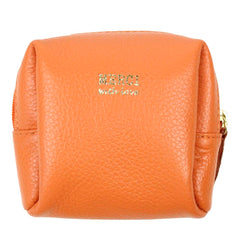 Necessaire Mami Mini Laço Rococó Tangerina Liso com Beach Pronta Entrega