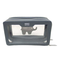 Necessaire Mini Crystal Little Elephant em Couro Personalizada