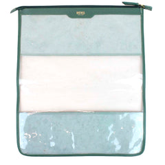 Necessaire Molhado G Esmeralda com Purple e Lilás Liso Pronta Entrega
