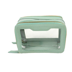 Necessaire Nano Crystal Menta Liso Pronta Entrega