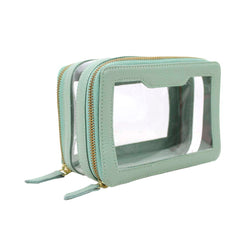Necessaire Nano Crystal Menta Liso Pronta Entrega