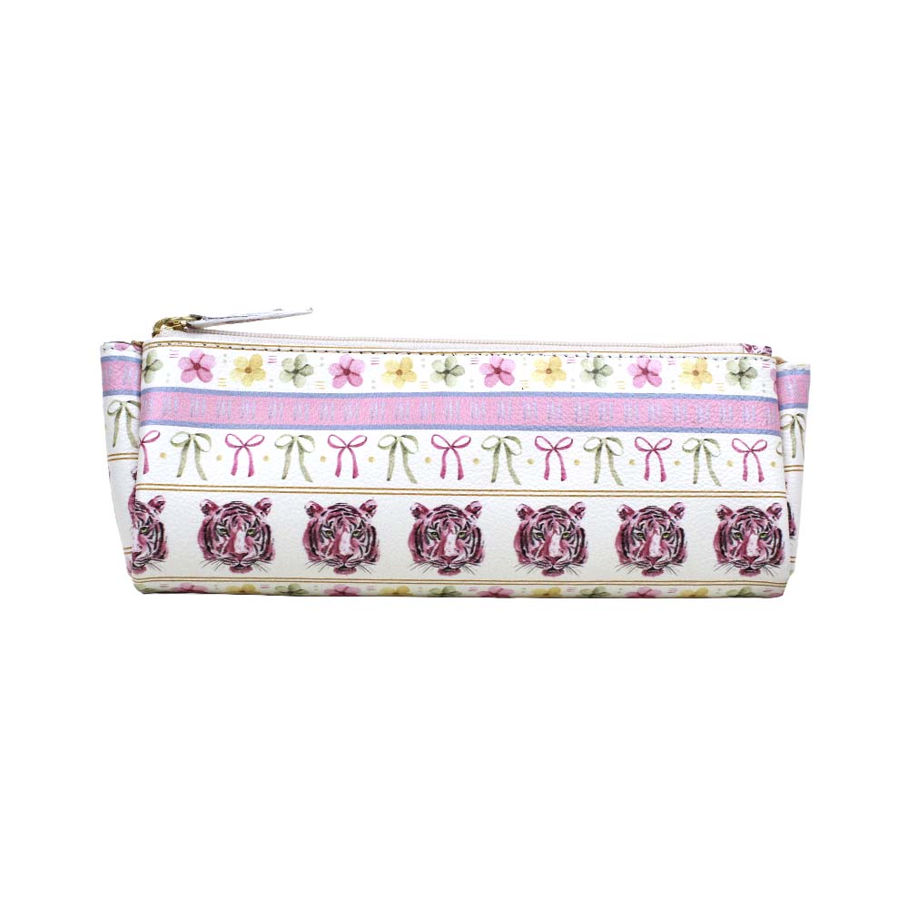 Necessaire Norah P Estampa Índia Pronta Entrega