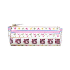 Necessaire Norah P Estampa Índia em Couro Personalizada