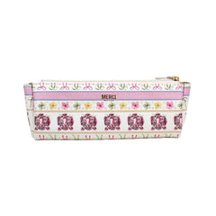 Necessaire Norah P Estampa Índia em Couro Personalizada