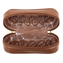 Necessaire Óleo Essencial P Caramelo Liso com Jade Pronta Entrega