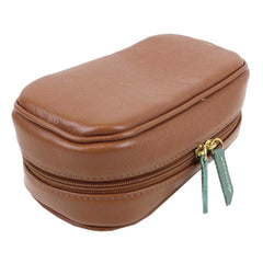 Necessaire Óleo Essencial P Caramelo Liso com Jade Pronta Entrega