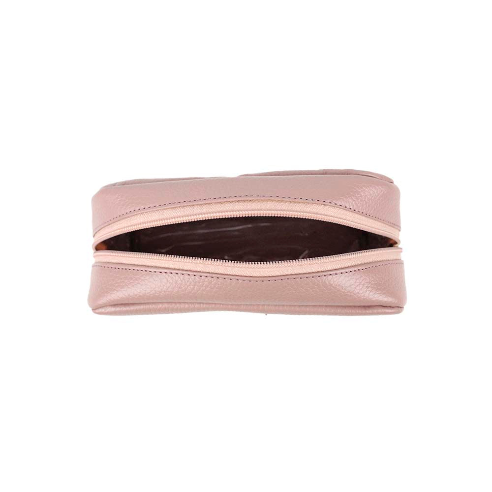 Necessaire Leoa P em Couro Personalizado