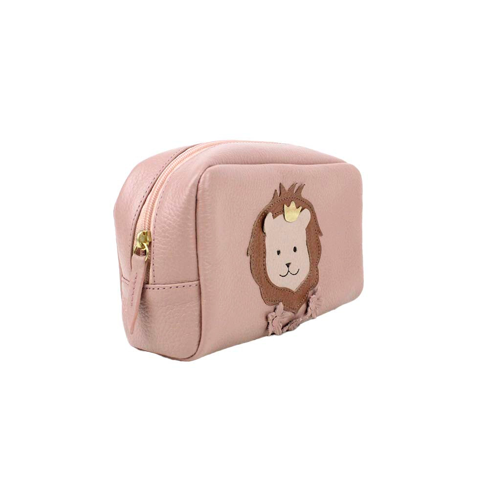 Necessaire Leoa P em Couro Personalizado