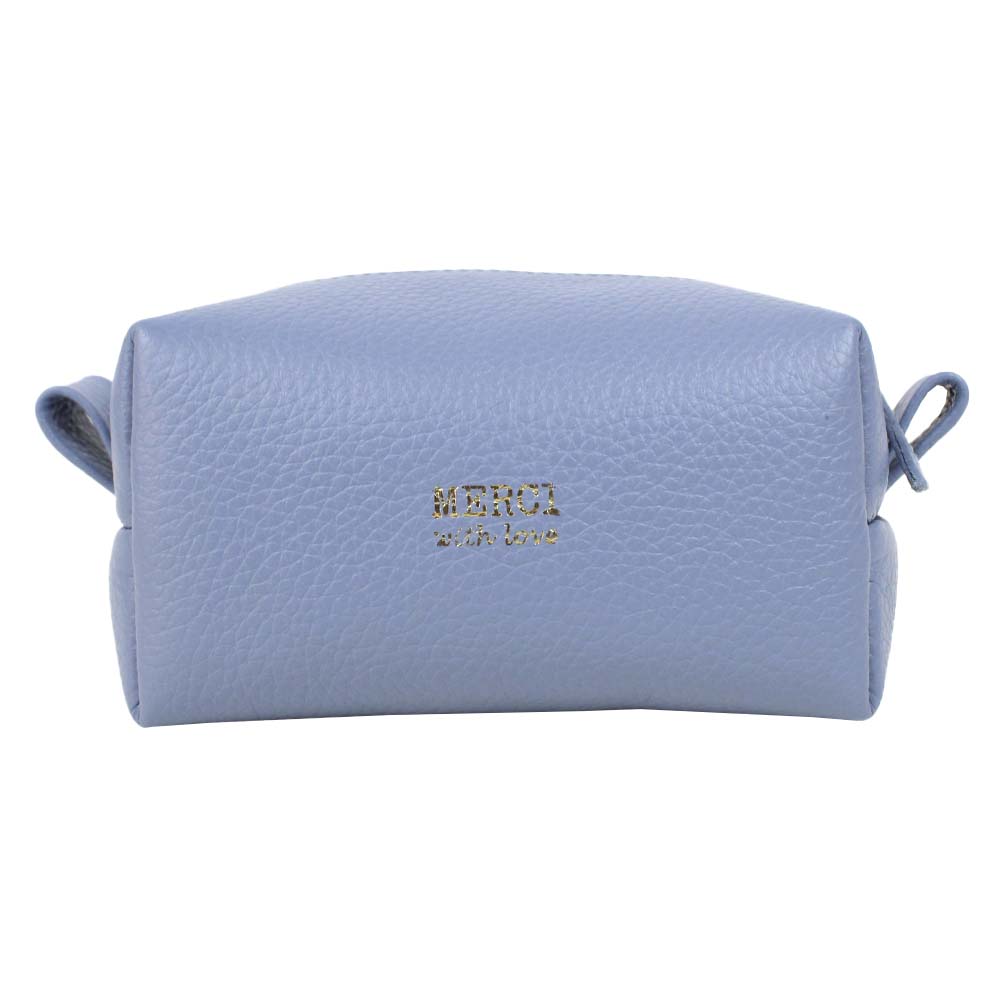 Necessaire Matilde P Laço Rococó em Couro Personalizado