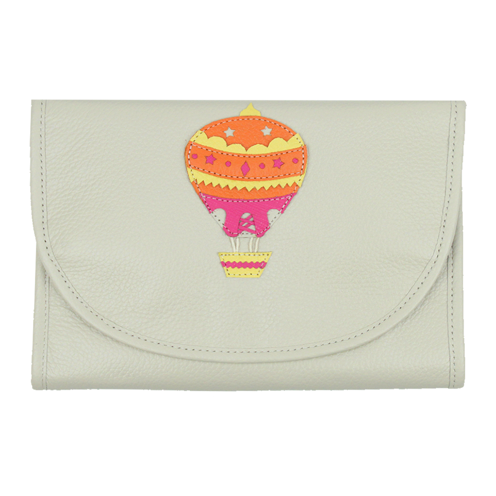Necessaire Porta Laço Balão Sarah em Couro Personalizada