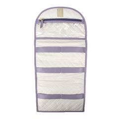 Necessaire Porta Laço Concha em Couro Personalizada