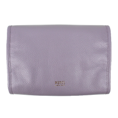 Necessaire Porta Laço Concha em Couro Personalizada