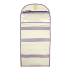 Necessaire Porta Laço Abelha Lilás Liso Pronta Entrega