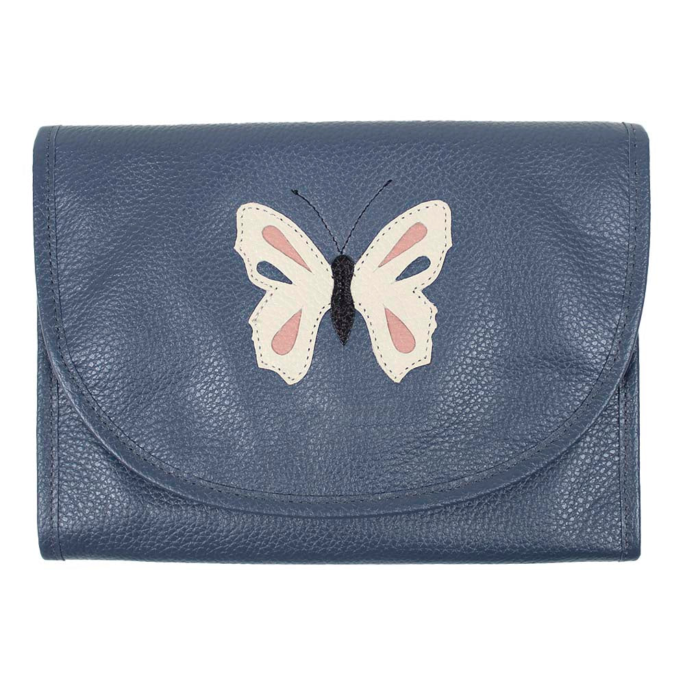 Necessaire Porta Laço Borboleta em Couro Personalizada