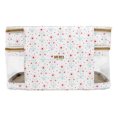Necessaire Remédio Jumbo Estampa Flower Pronta Entrega