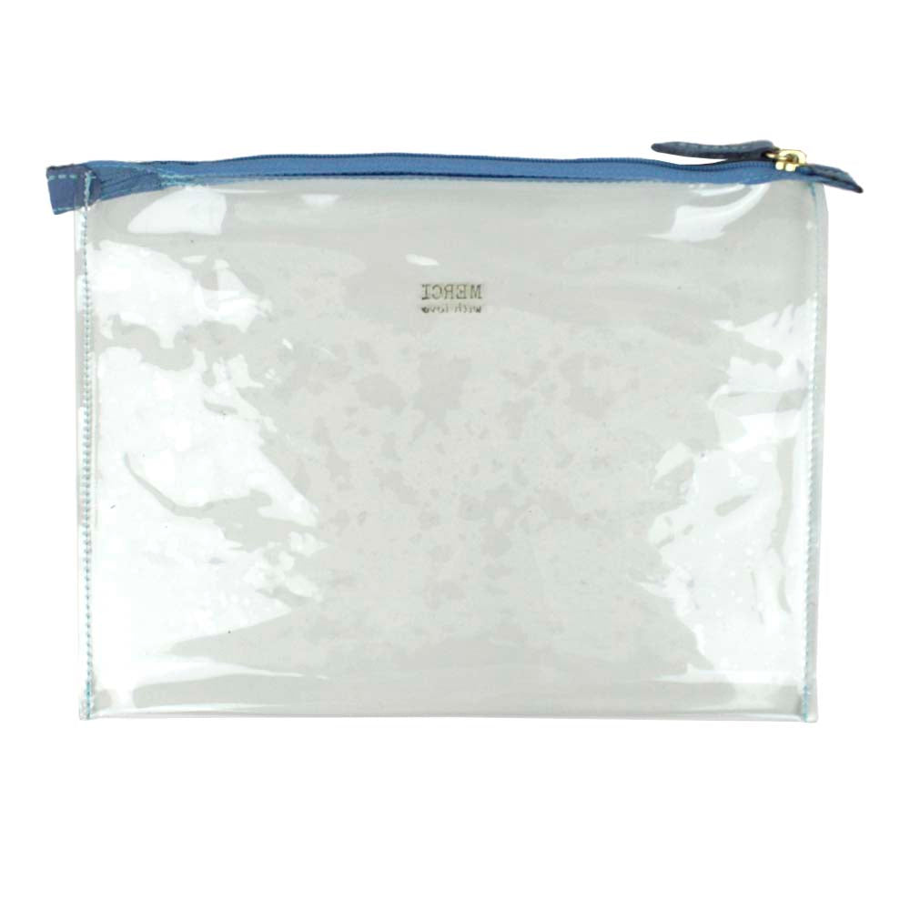 Necessaire Crystal Retangular Sky Pronta Entrega