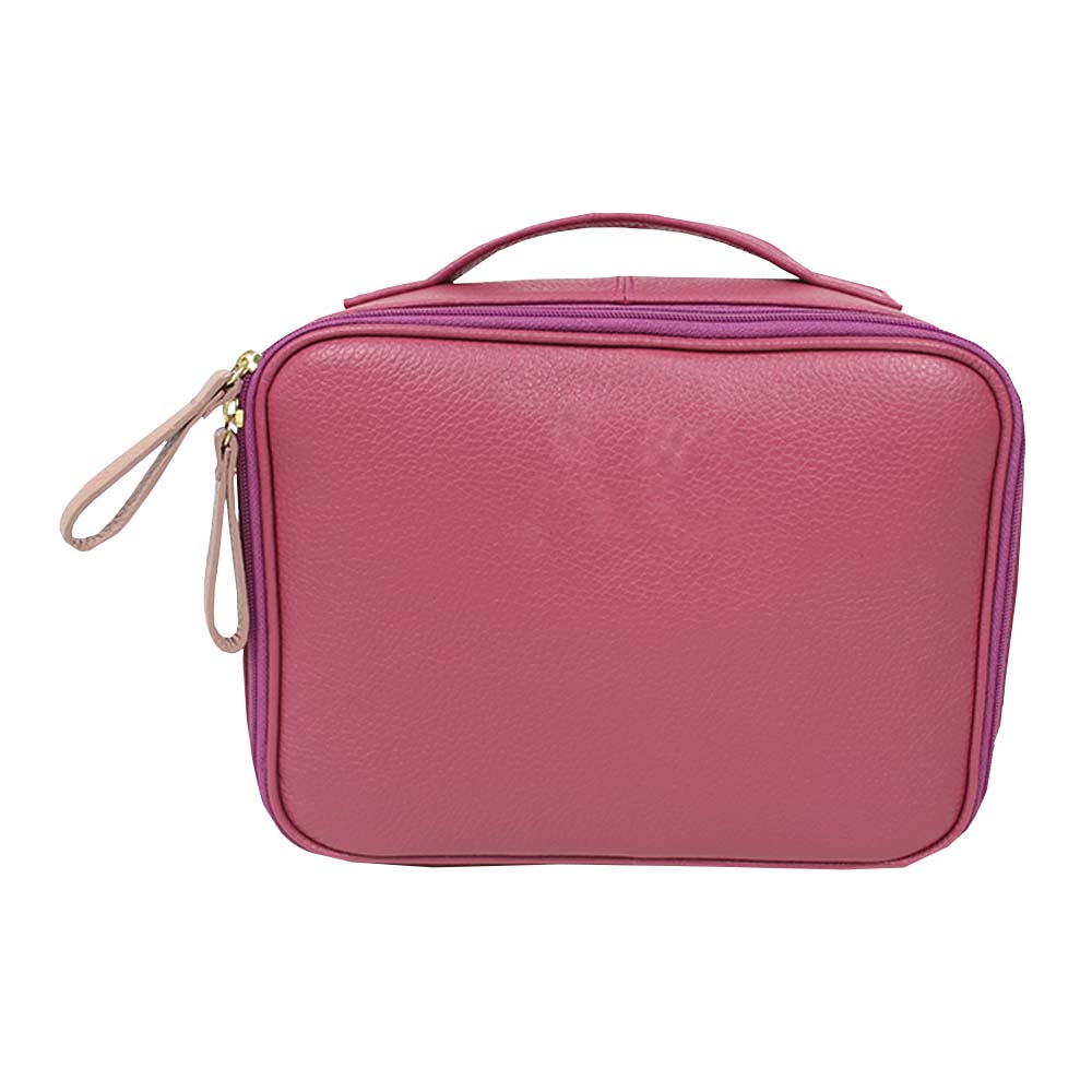 Necessaire Sarah em Couro Personalizada