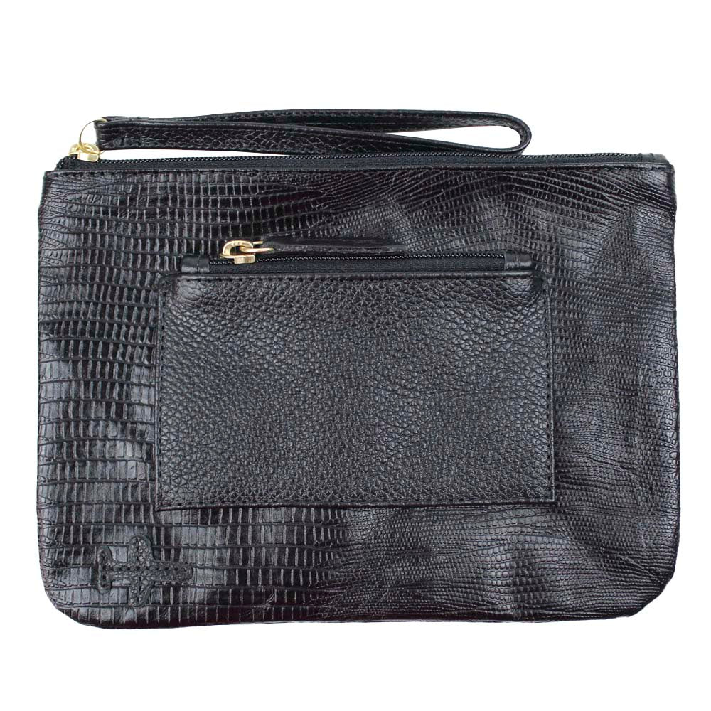 Necessaire Travel Preto Paris com Preto Liso Pronta Entrega