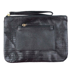 Necessaire Travel Preto Paris com Preto Liso Pronta Entrega